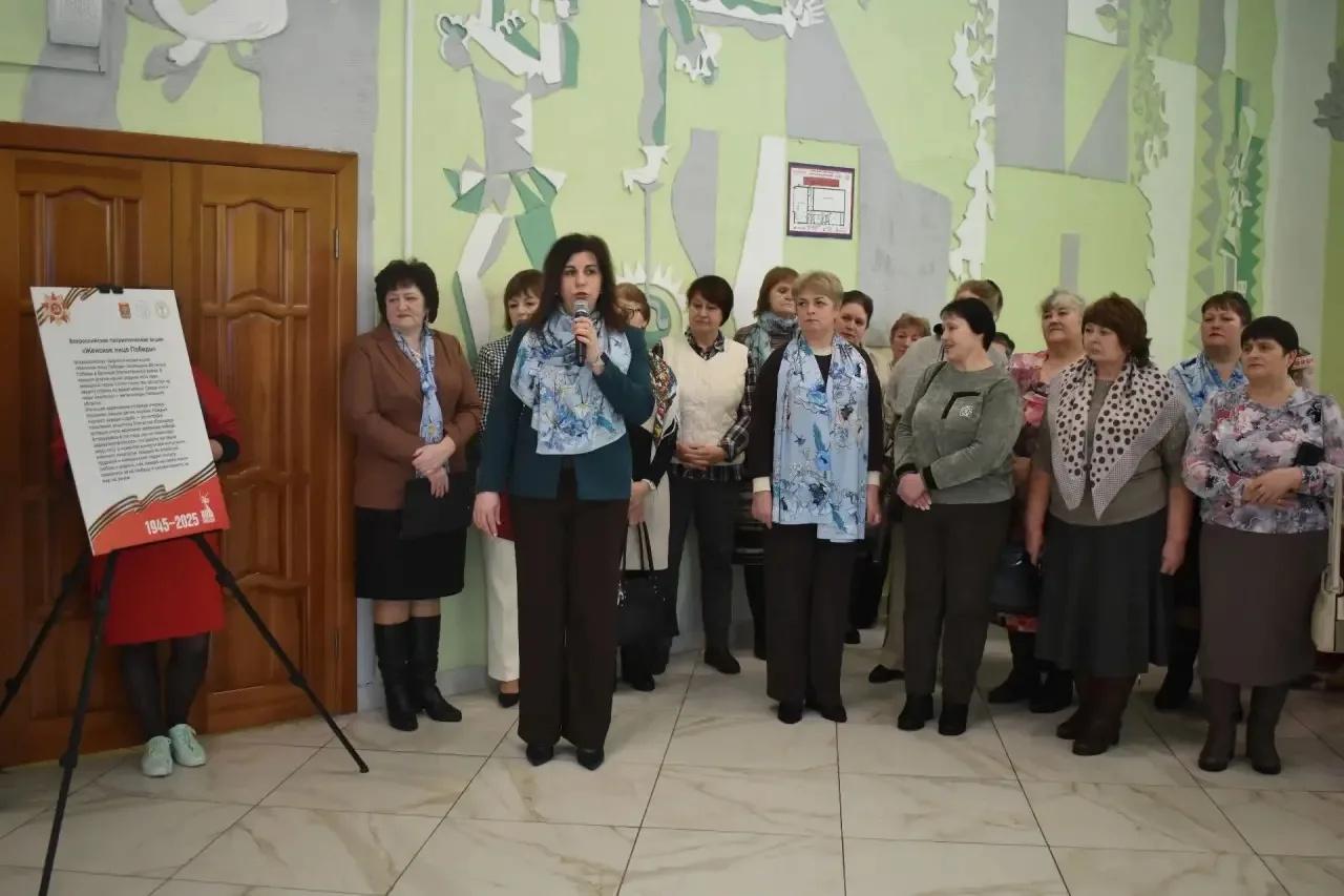 4 марта в Измалковском округе , на базе ЦДК, состоялось открытие областной передвижной фотовыставки «Женское лицо победы»